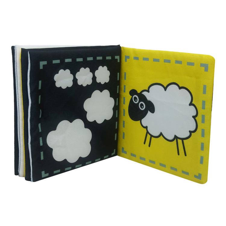 کتاب آموزشی و سرگرمکننده نوزاد، تقویت بینایی با سوتک