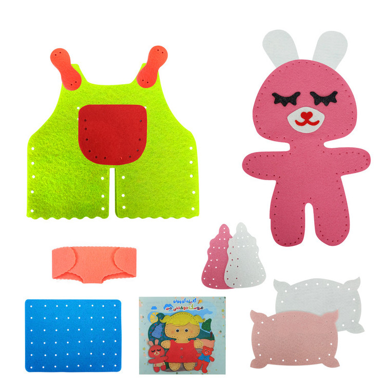 روسک پارچهای خرگوشک، تقویت مهارتهای حرکتی کودک