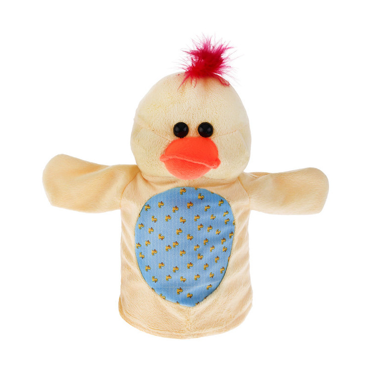 عروسک نمایشی دستکشی جوجه برای بازی آموزشی