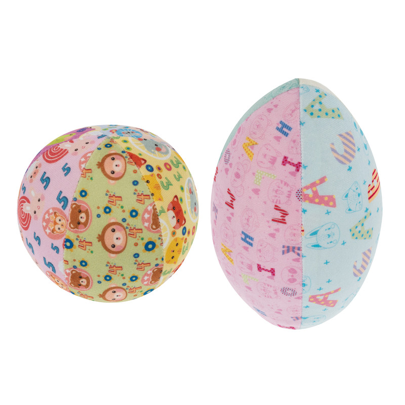 توپ جغجغه ای نوزاد مجموعه دو عددی