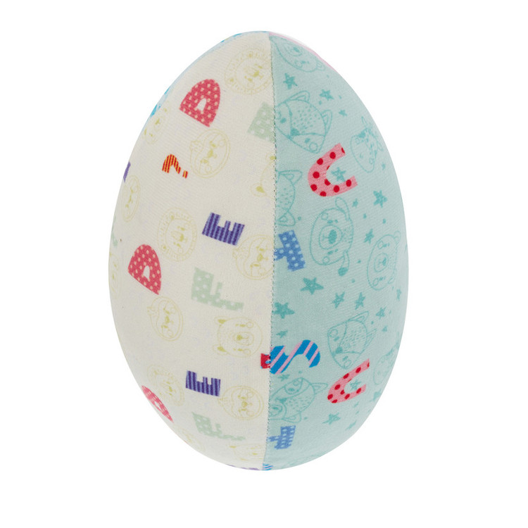 بازی حسی و آموزشی نوزاد با توپ جغجغهای نرم