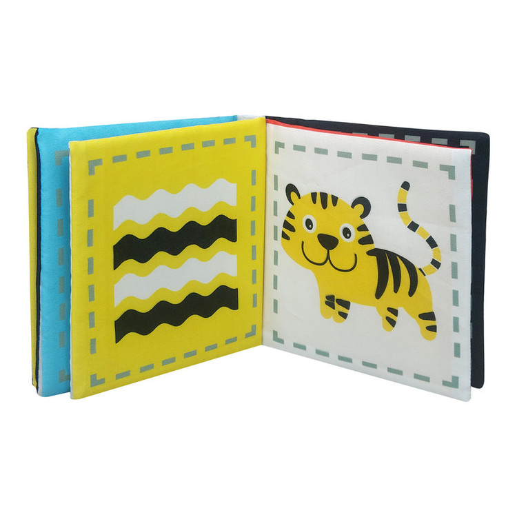 کتاب پارچهای قابل شستشو و ایمن برای کودک نوپا، ایدهآل سیسمونی