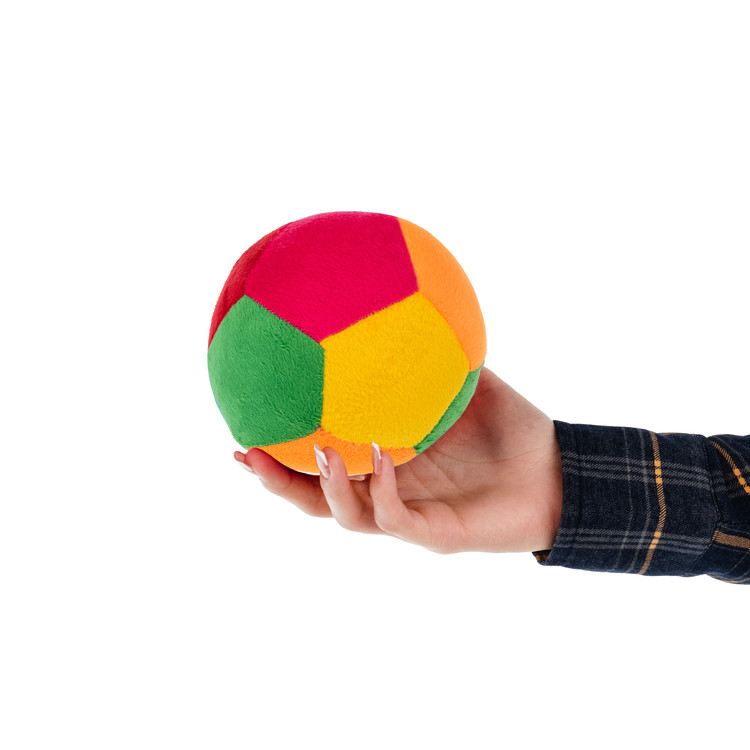 توپ پارچهای جغجغهای مناسب نوزاد