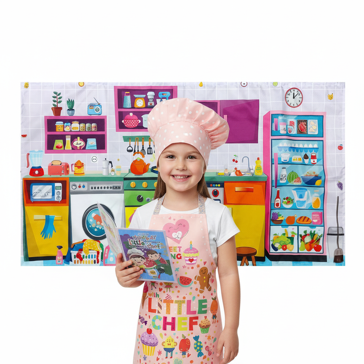 خرید پک آشپزباشی برای تجربه بازی و مهارت آشپزی کودک