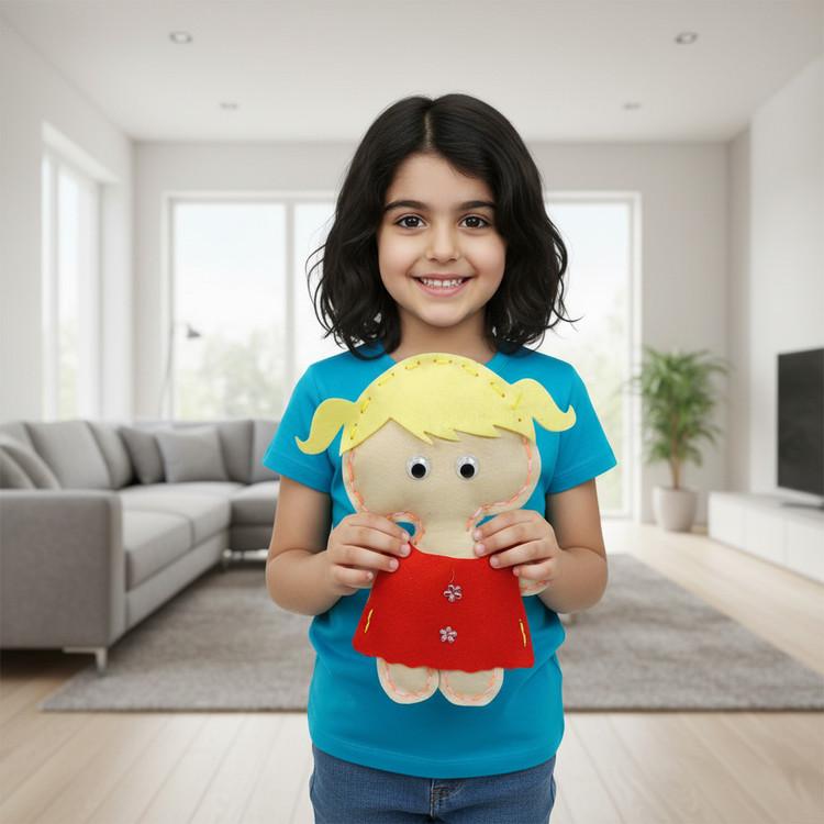 سرگرمی و آموزش دوخت ایمن برای کودکان با دختلوک