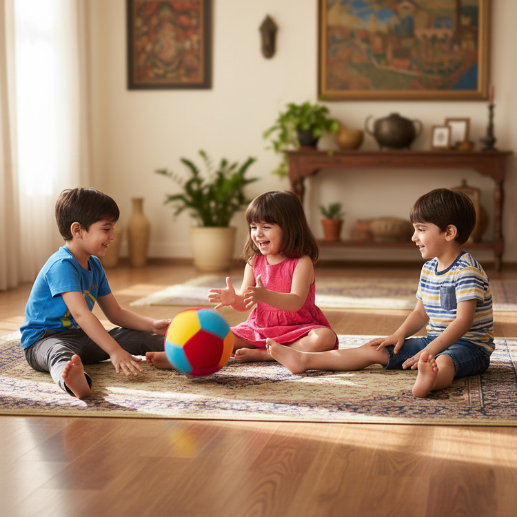 توپ پارچهای نرم مناسب کودک