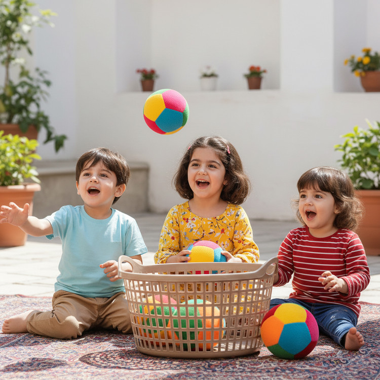 توپ مخملی بدون جغجغه