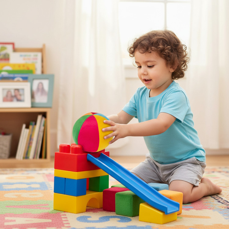 توپ کوچک ایمن برای کودک