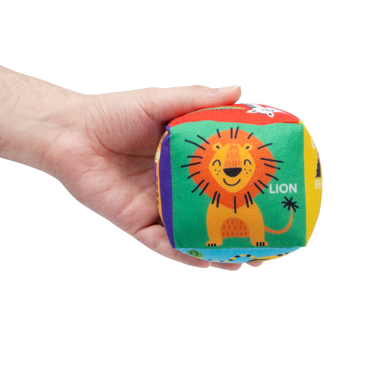 ازی آموزشی حجمهای نرم پارچهای جغجغهای برای سیسمونی نوزاد