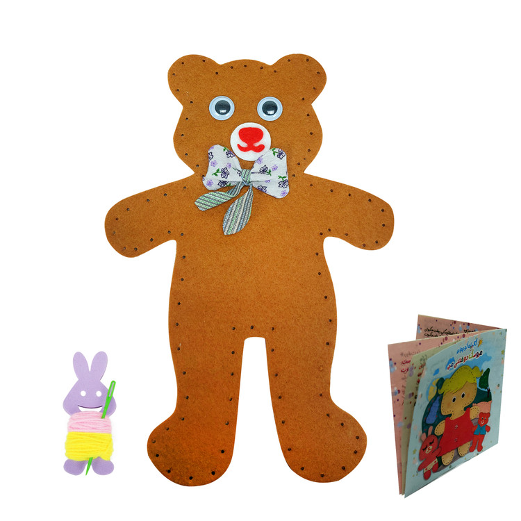 بازی آموزشی با عروسک دوختنی – تقویت هماهنگی چشم و دست