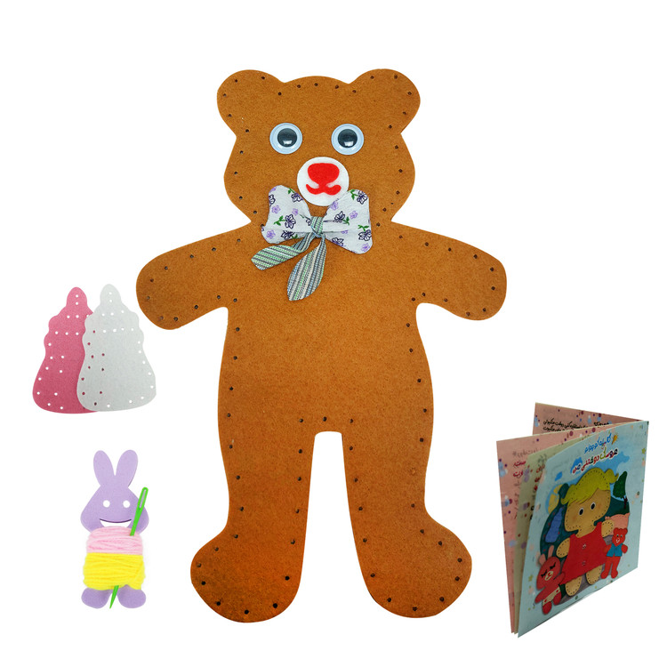 ساخت عروسک با سوزن پلاستیکی – تجربه عملی برای دست و ذهن کودکان