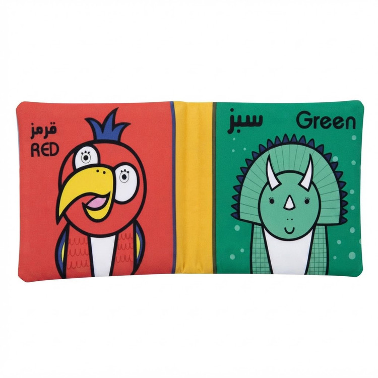 کتاب پارچه ای تک رنگ مخصوص نوزاد
