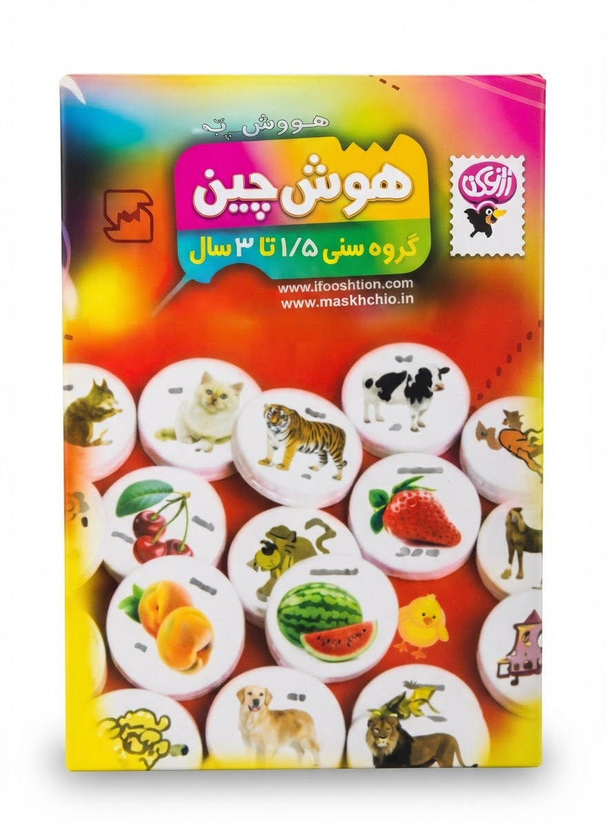 بازی آموزشی هوش چین ۱.۵ تا ۳ سال زاغک
